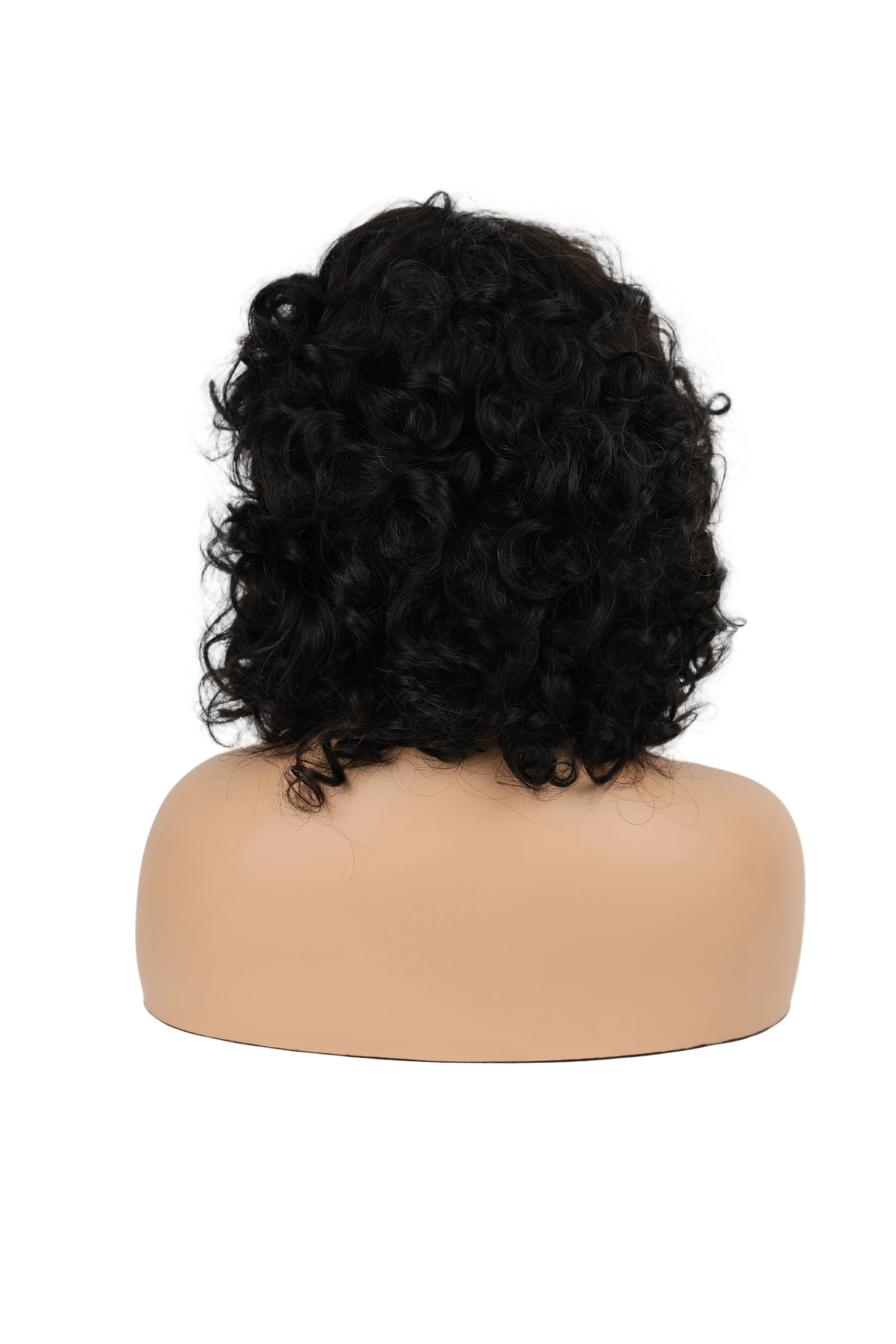 Full human hair wig, Vietnamese curly hair