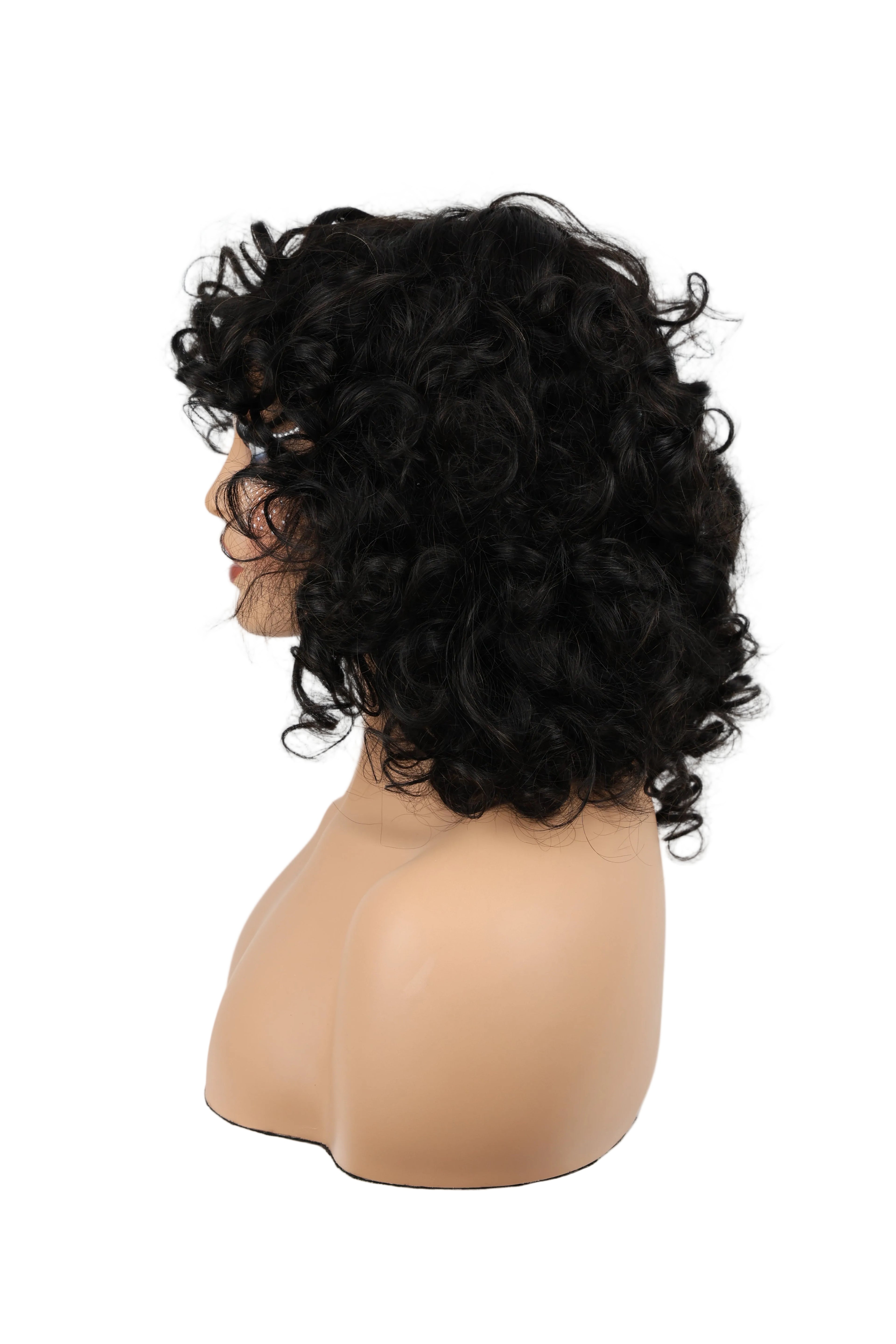 Full human hair wig, Vietnamese curly hair