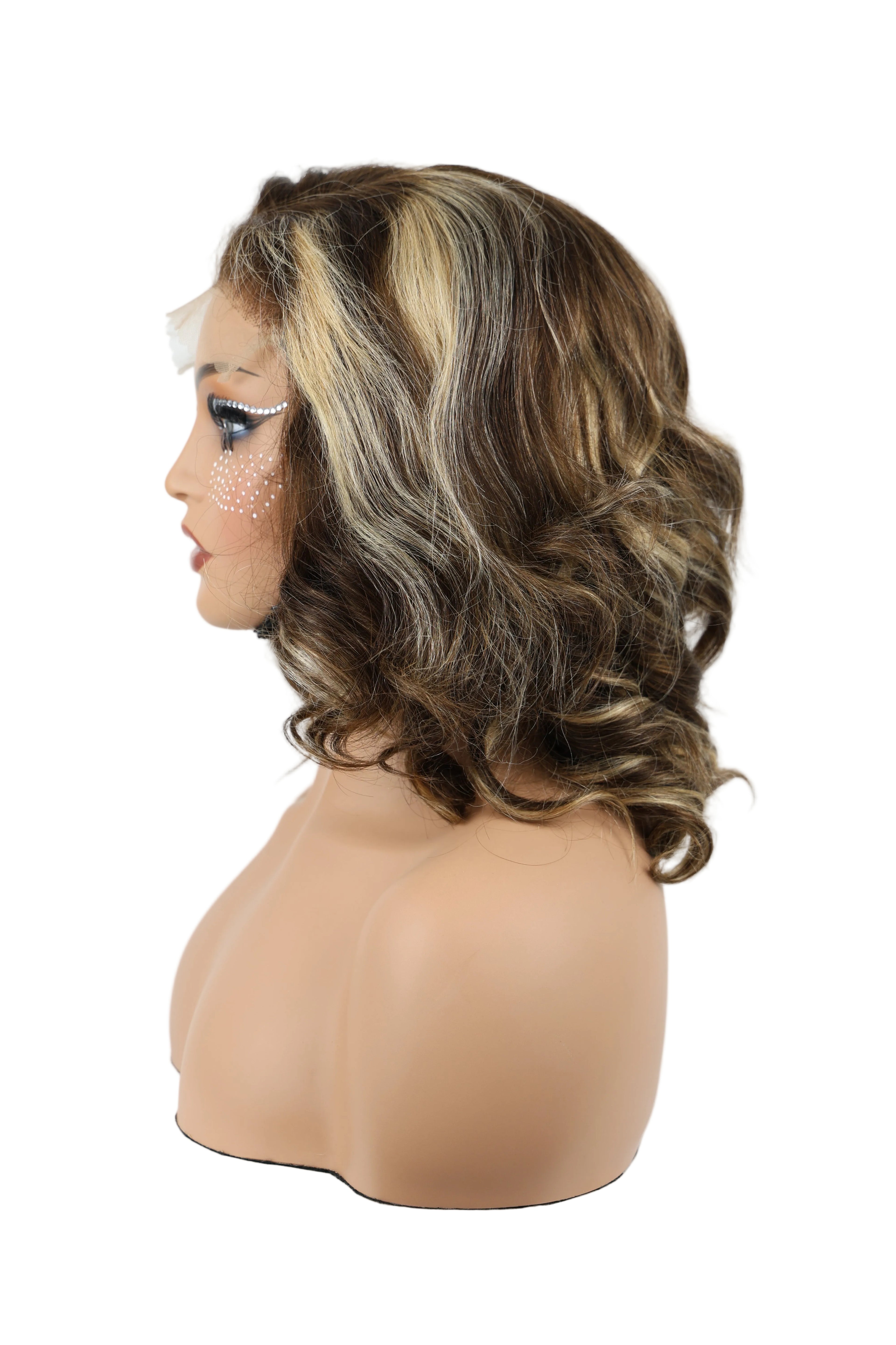 Full human hair wig, Vietnamese hair quality, 5*5 lace closure bunncy