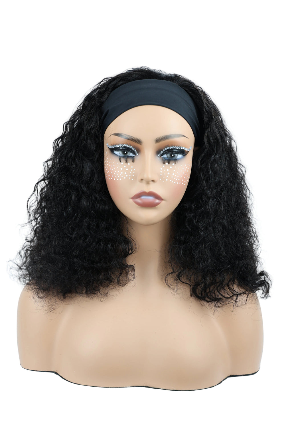 Full human hair wig, Vietnamese hair quality, ice ribbon water wave