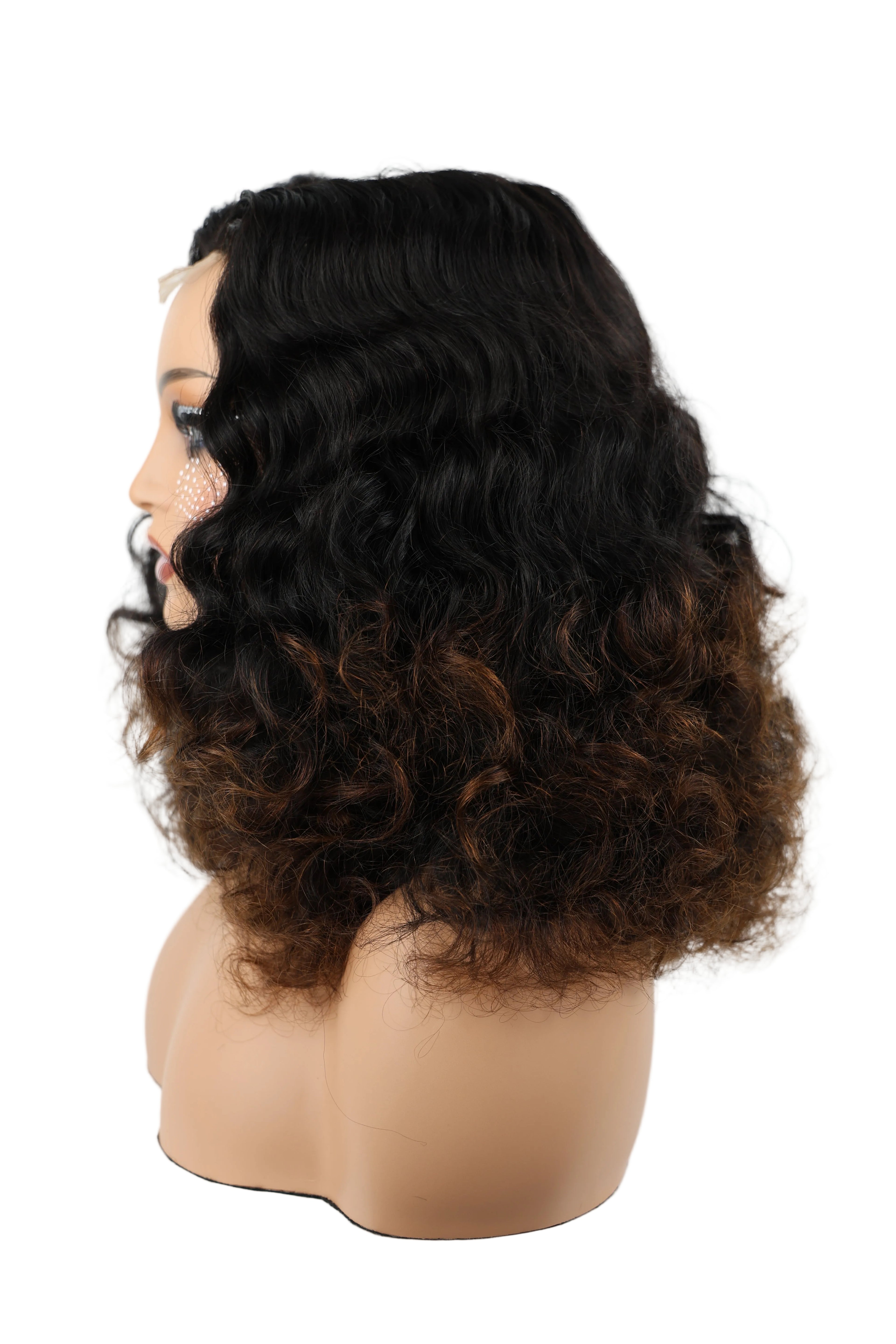 Full human hair wig, Vietnamese hair quality wave s15