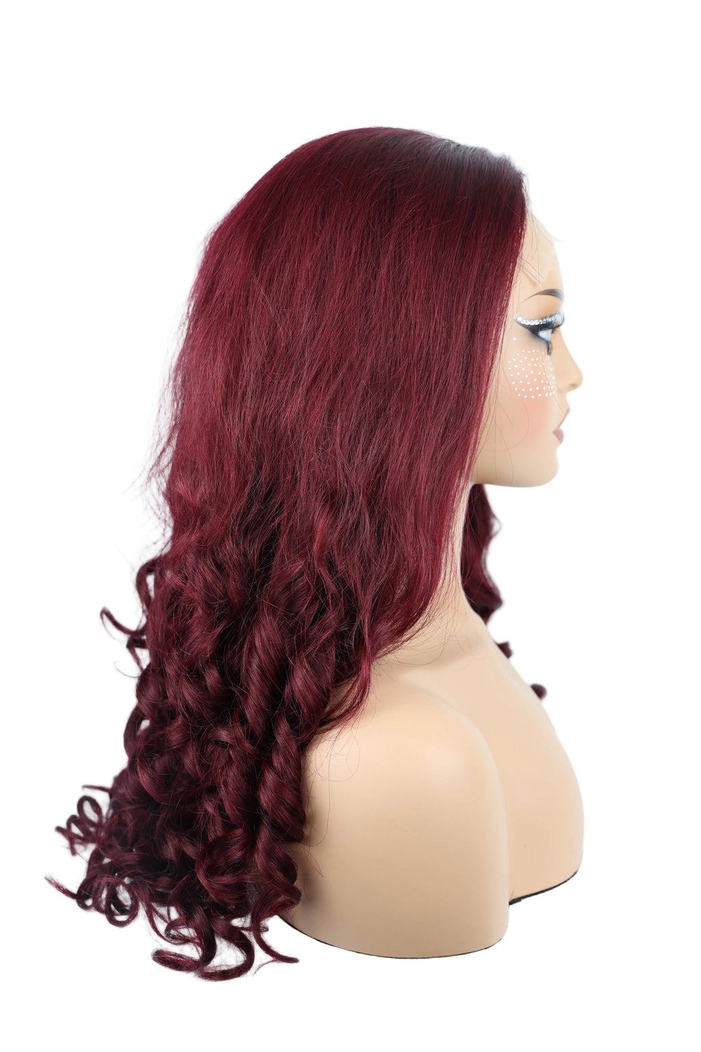 human hair wig from Vietnam 100% real hair wavecurly 136