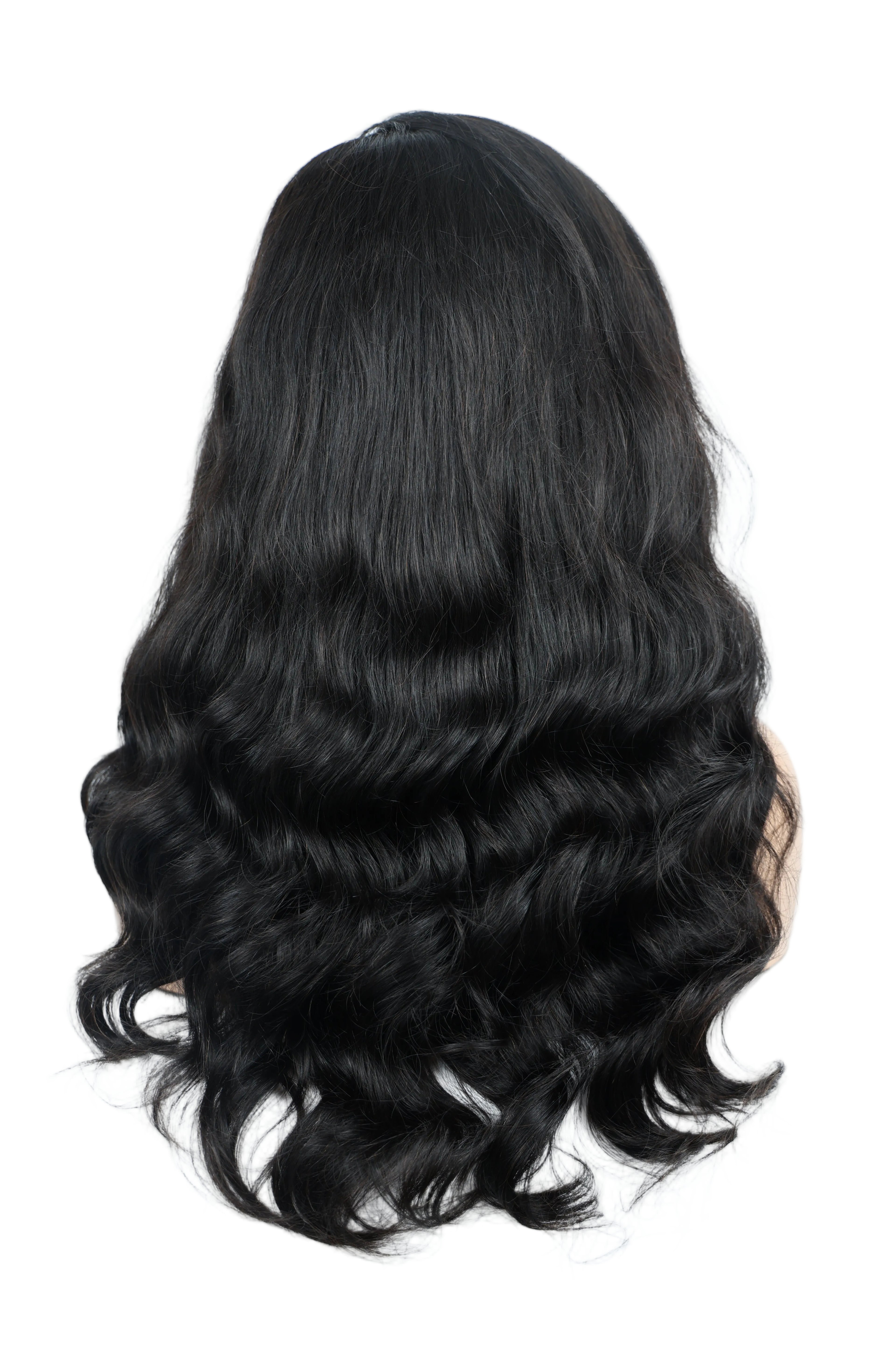 human hair wig from Vietnam 100% real hair wavecurly 136