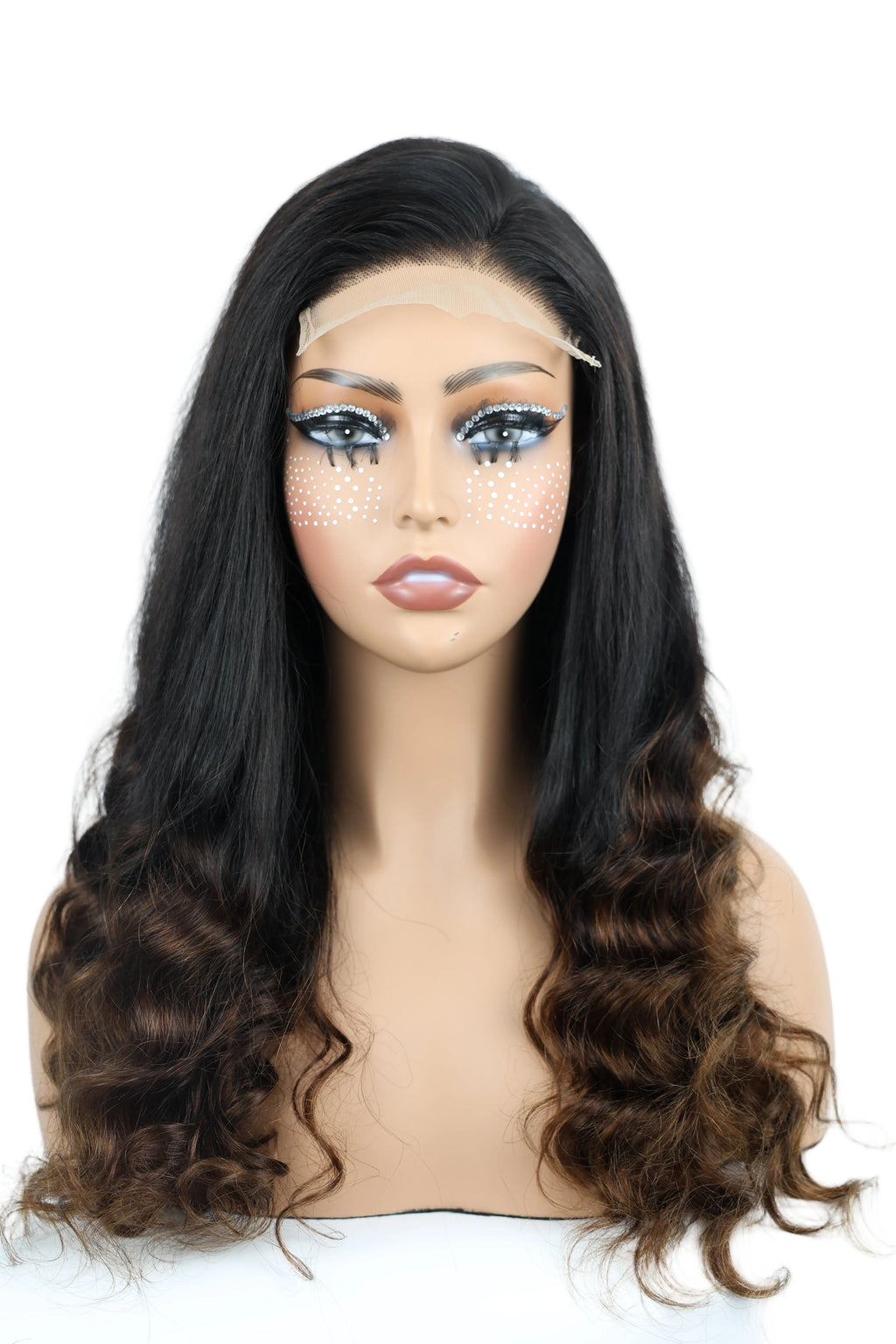 human hair wig from Vietnam 100% real hair wavecurly 136