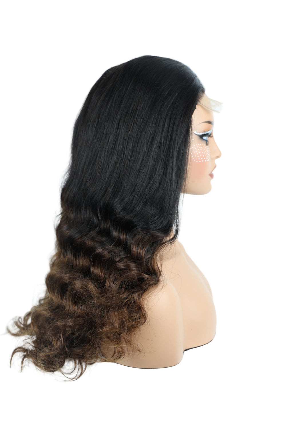 human hair wig from Vietnam 100% real hair wavecurly 136