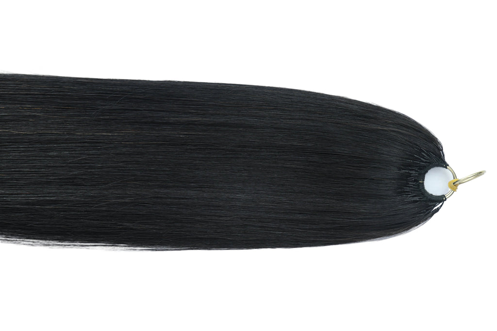 All real human hair, Vietnamese double-headed crochet hair extensions
